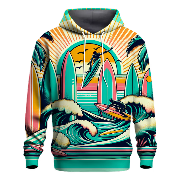 Radical Retro Surf Hoodie