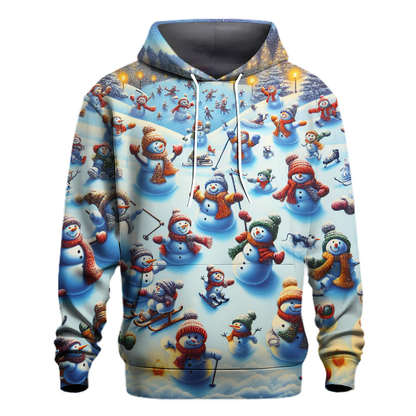 Adventurous Snowmen Hoodie