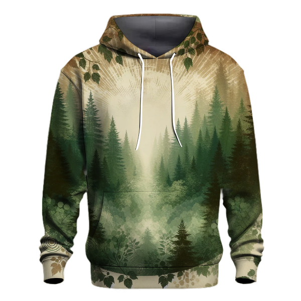 Mystical Forest Fade Hoodie