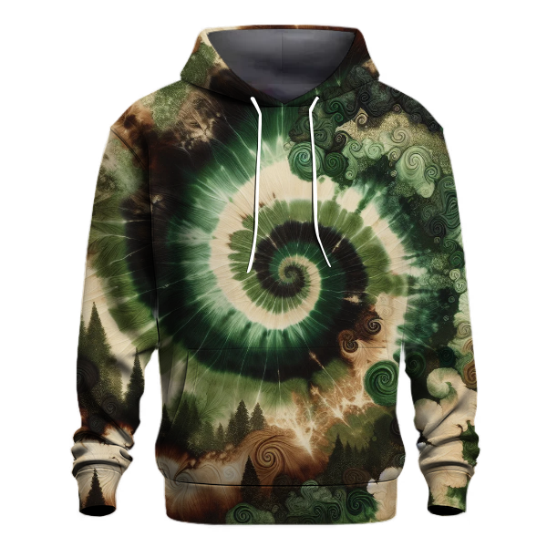 Forest Glade Swirl Hoodie