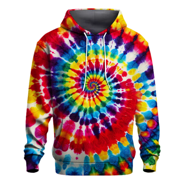 Rainbow Dreams Tie-dye Design Hoodie