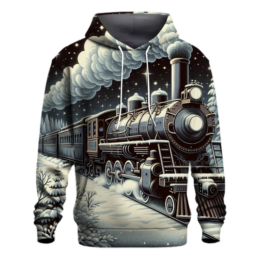 North Pole Express Train Hoodie