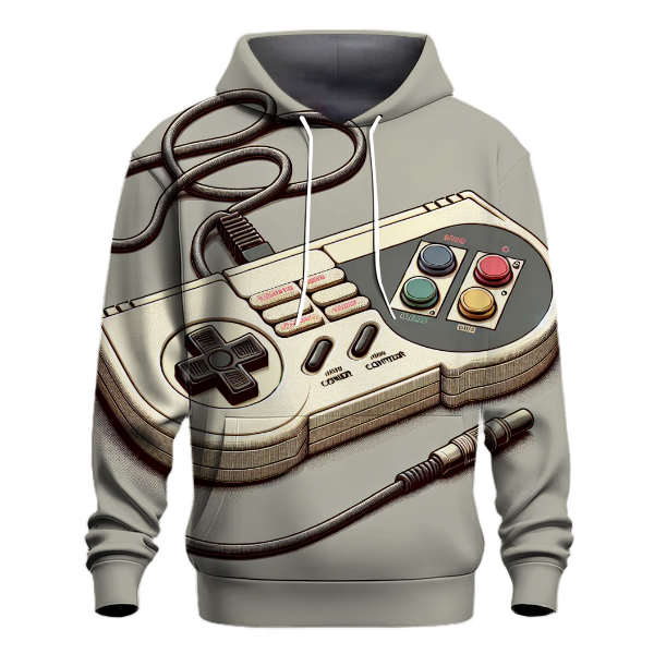 Vintage Game Controller Hoodie