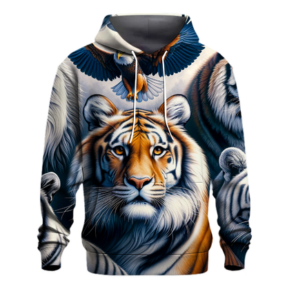 Majestic Wildlife Portraits Hoodie