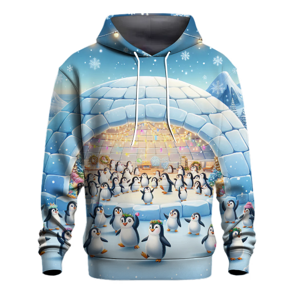 Penguin Igloo Party Hoodie