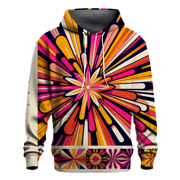 Vibrant Starburst Hoodie