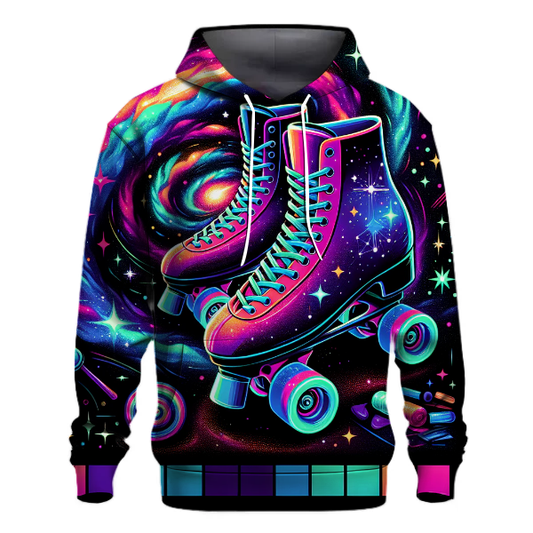 Cosmic Roller Skates Hoodie