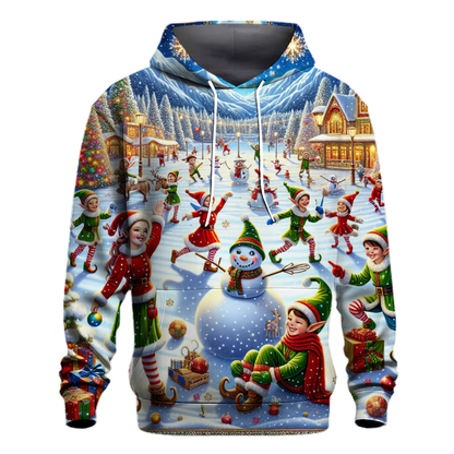 Elf Adventures in the Snow Hoodie