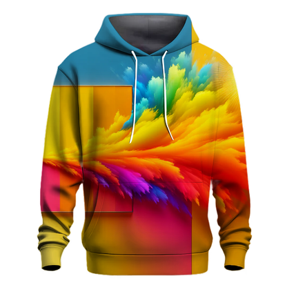 Bold Citrus Burst Hoodie