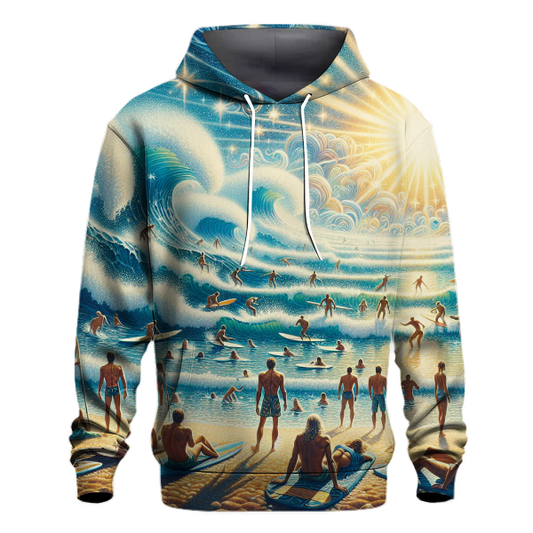 Surfing Waves of Joy Hoodie