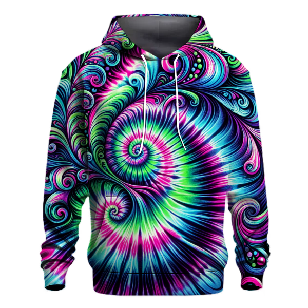 Festival Lights Tie-Dye Hoodie