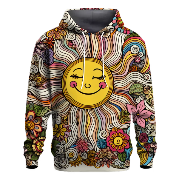 Hippie Sunshine Vibes Hoodie