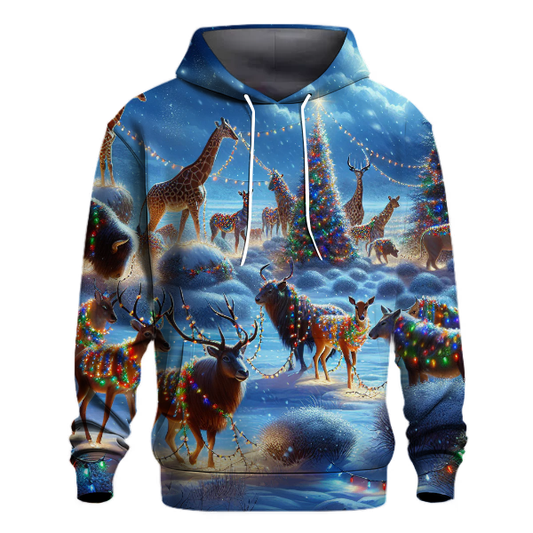 Holiday Lights Safari Hoodie