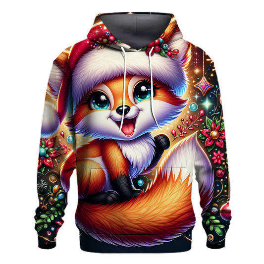 Christmas Adventure Fox Hoodie