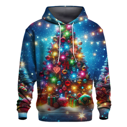 Merry and Bright Light String Hoodie