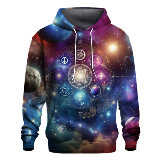 Cosmic Peace Vibes Hoodie