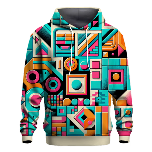 Funky Geometric Medley Hoodie