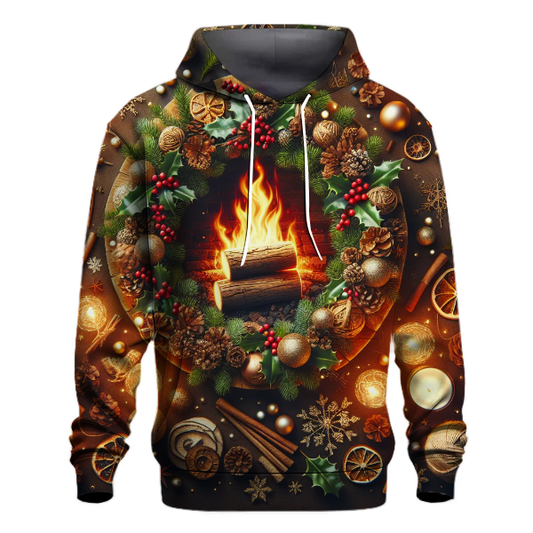 Yule Log Festive Hoodie