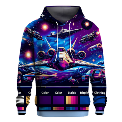 Space Adventure Graphic Hoodie