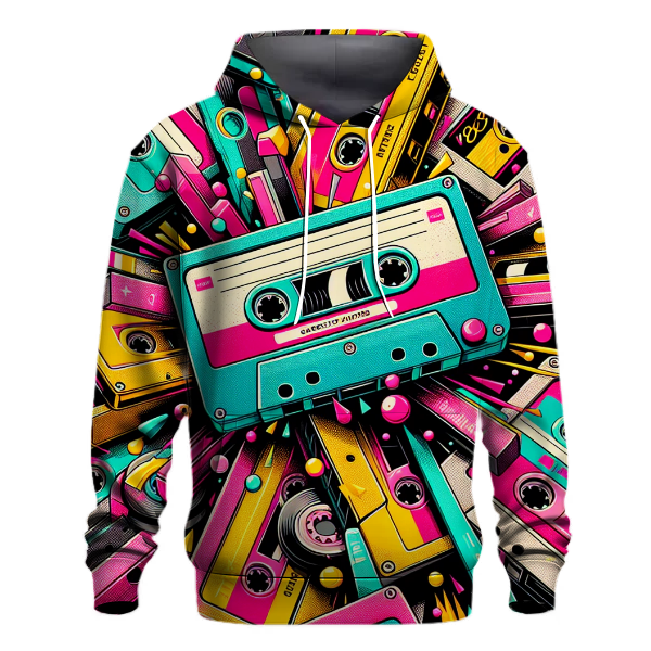 Cassette Tape Explosion Hoodie