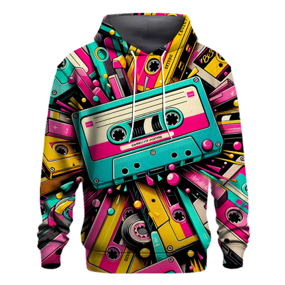 Cassette Tape Explosion Hoodie