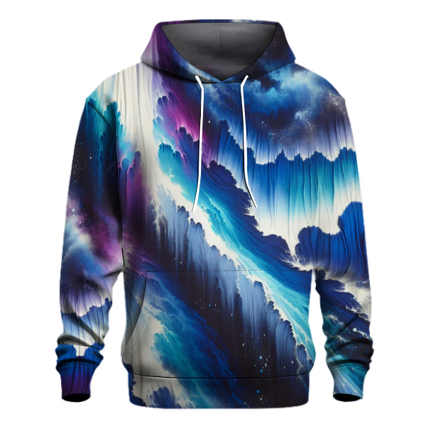 Cosmic Waterfall Splash Hoodie