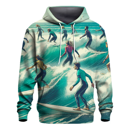 Surfing Swell Hoodie Hoodie Designs