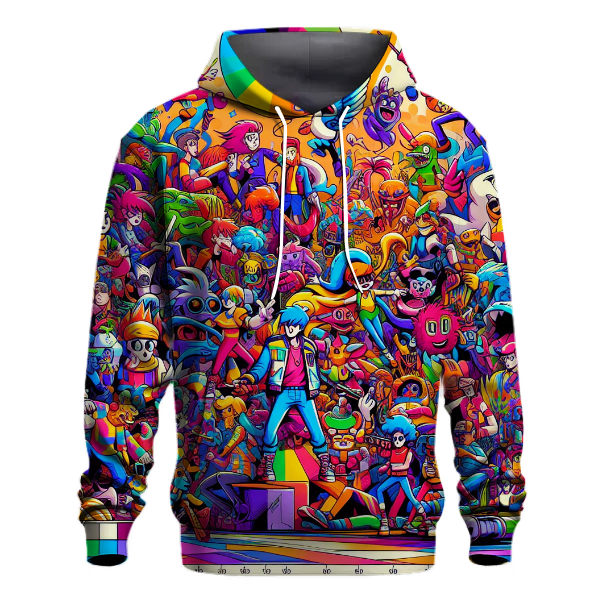 Classic Cartoon Celebration Hoodie