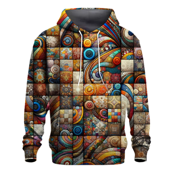 Colorful Patchwork Patterns Hoodie