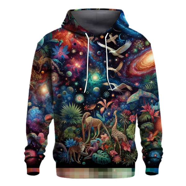 Cosmic Jungle Fiesta Hoodie