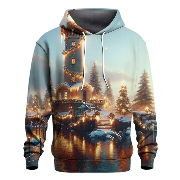 Christmas Lighthouse Beacon Hoodie