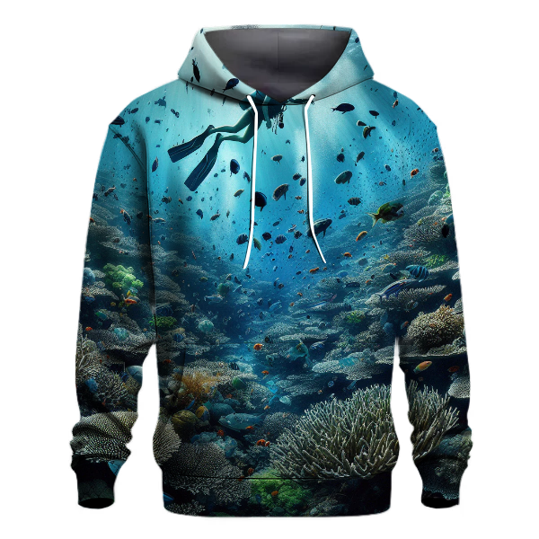 Diving Ocean Depths Hoodie