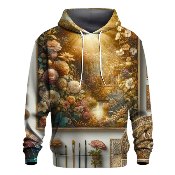 Bohemian Sunlit Garden Hoodie