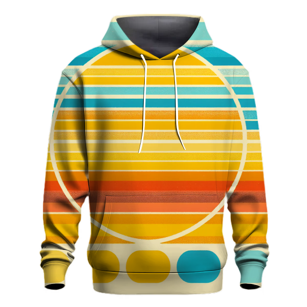 Timeless Sunshine Stripes Hoodie