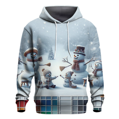 Snowman Family Hoodie