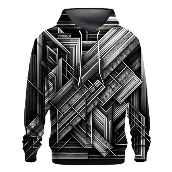 Geometric Echoes Hoodie