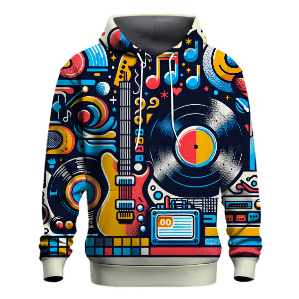 Nostalgic 70s Music Love Hoodie