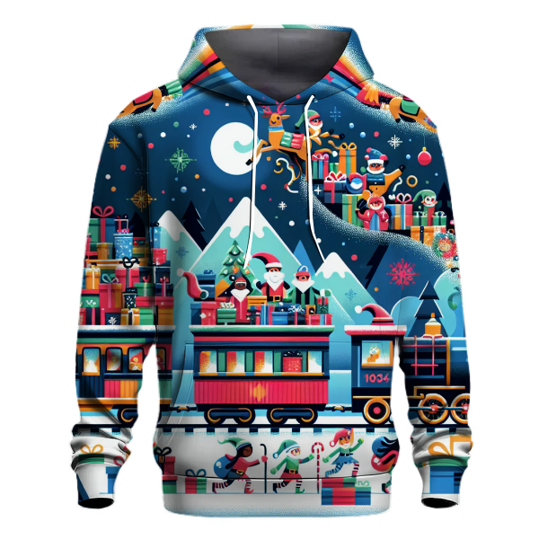 Magical Holiday Train Hoodie