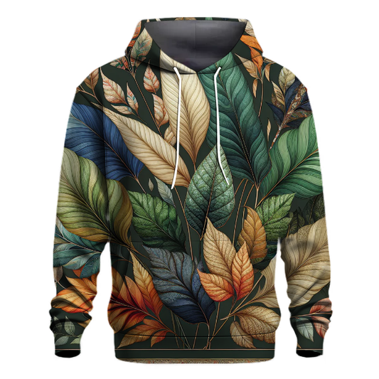 Charming Bohemian Leaves Hoodie