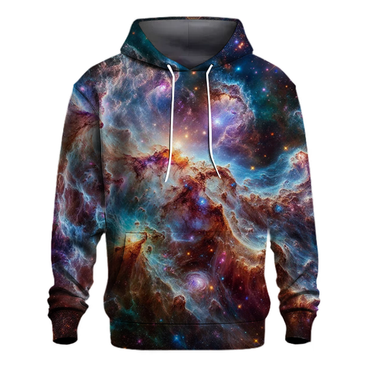 Cosmic Nebula Burst Hoodie