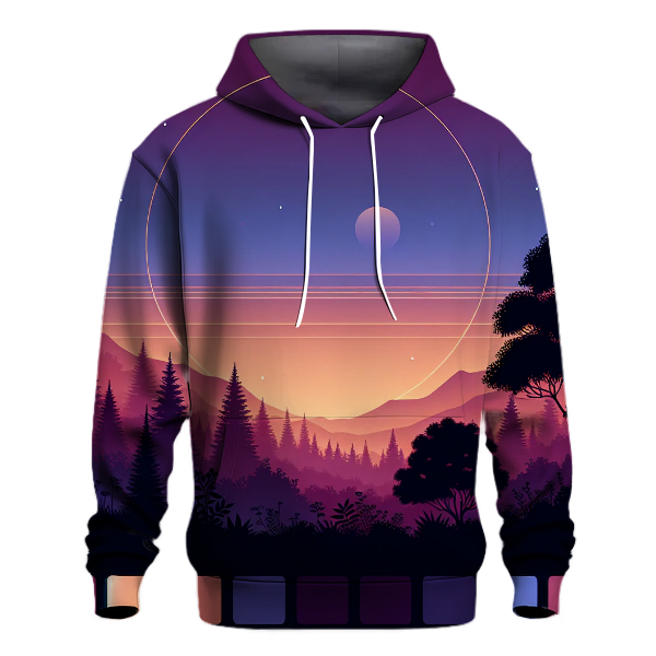 Artistic Sunset Reverie Hoodie