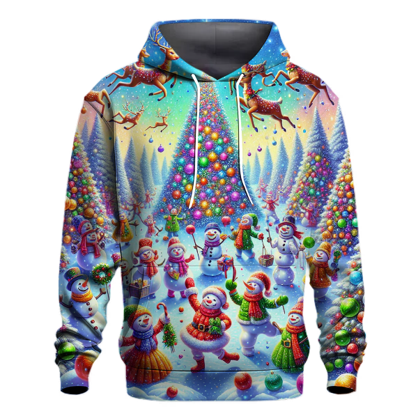 Whimsical Christmas Wonderland Hoodie