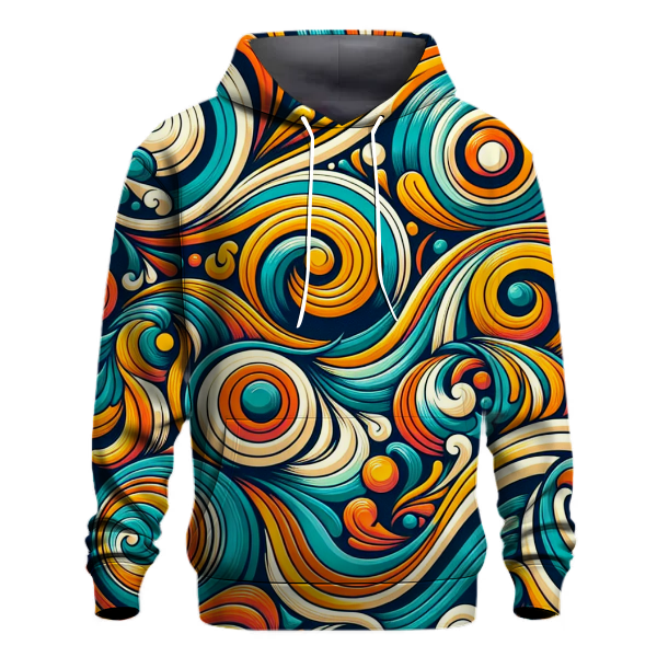 Retro Groove Celebration Hoodie