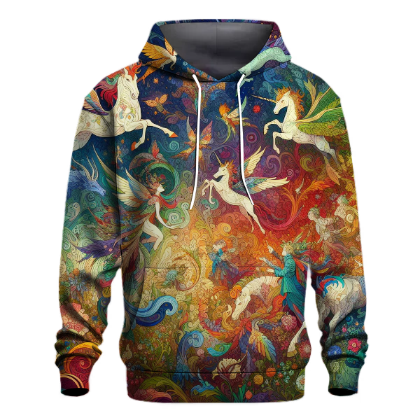 Charming Whimsical Creatures Hoodie