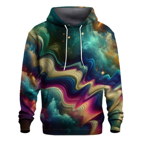 Cosmic Wave Fusion Hoodie