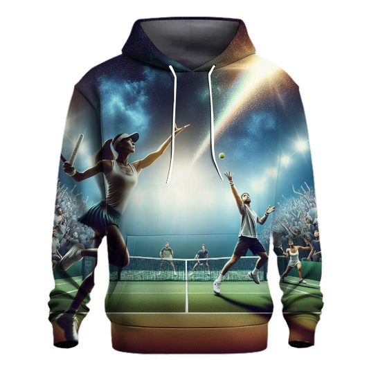 Tennis Game On Hoodie