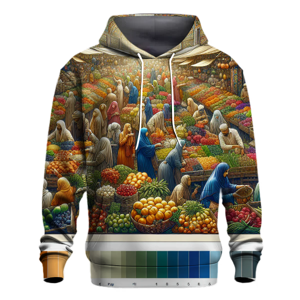 Vibrant Market Day Hoodie