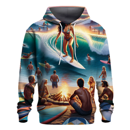 Surf Culture Vibes Hoodie