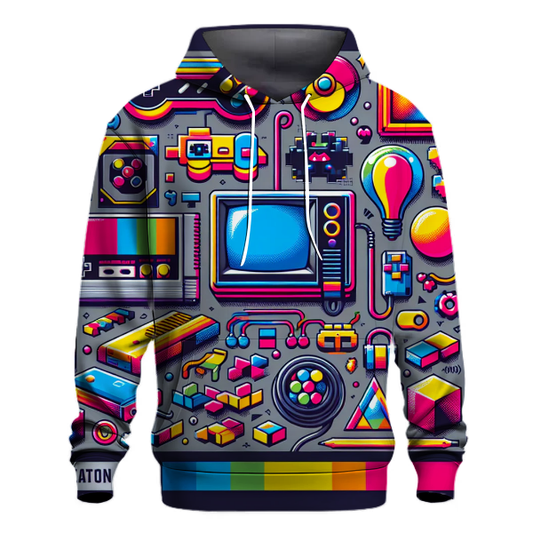 Electric Arcade Madness Hoodie Premium Hoodies