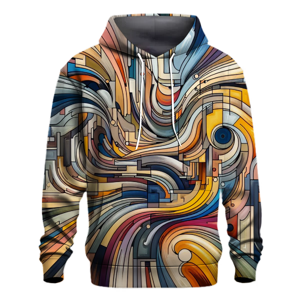 Artsy Abstraction Hoodie